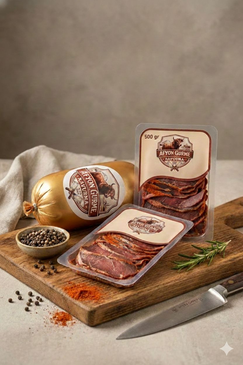 1 Kg Dana Kavurma 1 Kg Dilimli Dana Sırt Pastırma